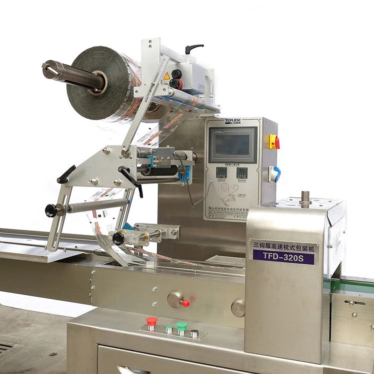cookie biscuits flow wrapper machine Chinese cake automatic flow pack packaging machinery factory supply wholesale cookie biscuits flow wrapper machine Chinese cake automatic flow pack packaging machinery factory supply wholesale
