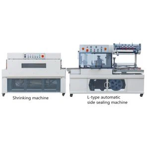 Máquina de vedação lateral automática e máquina de encolhimento