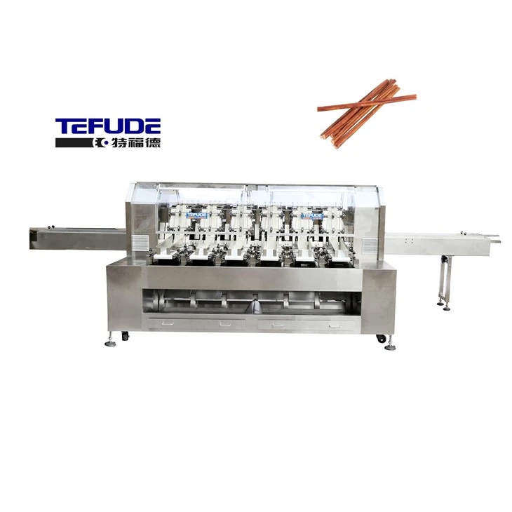 Máquina de embalagem de palitos de chocolate