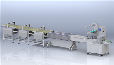 Equipamento de embalagem de biscoito